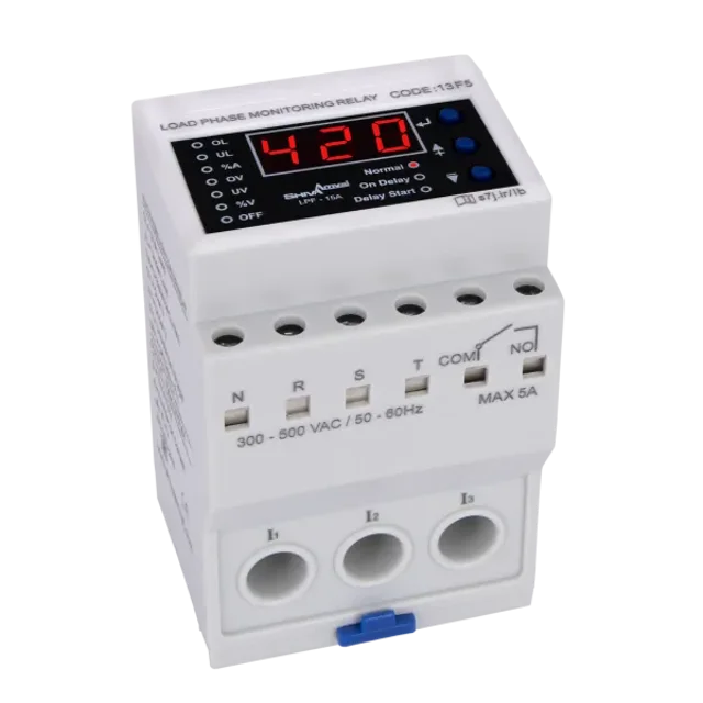 کنترل فاز بار شیوا امواج  ظرفیت ۱تا ۶۰ آمپر مدل LPF-60A
